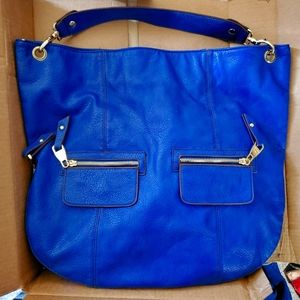 Cobalt Blue Steve Madden Tote Bag